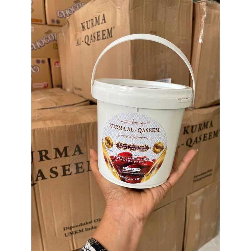 

Kurma Al qoseem kemasan Timba 500g