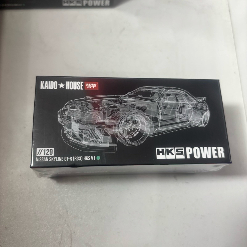 Mini GT Kaido House Nissan skyline GT-R R33 HKS V1
