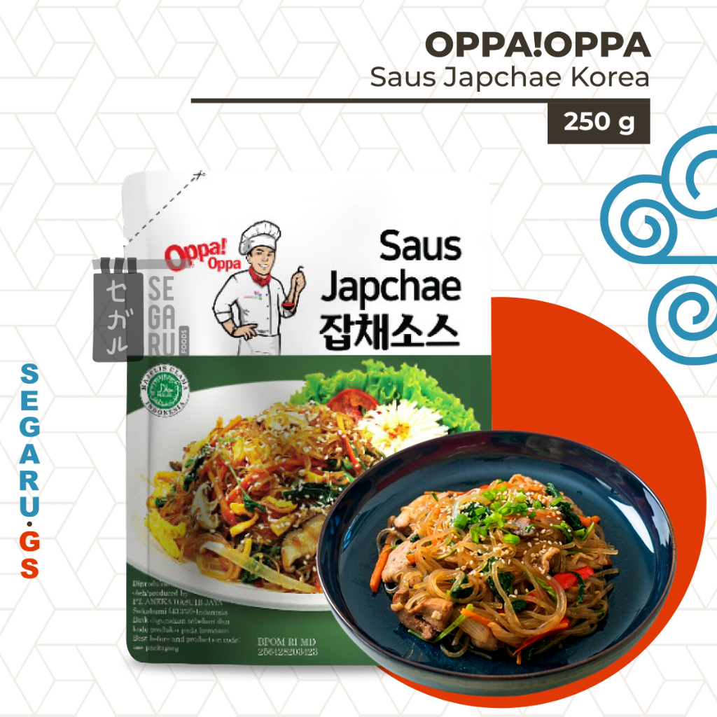 

Oppa Korean Japchae Sauce | Saus Japchae Halal 250 gram