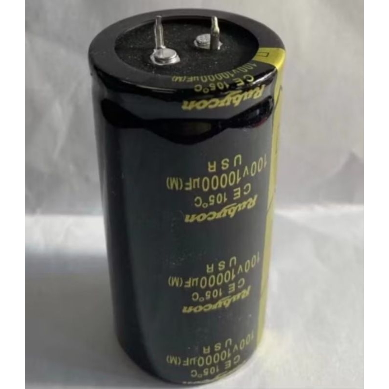 Elco Rubycon Hitam USR 10000uf 100v