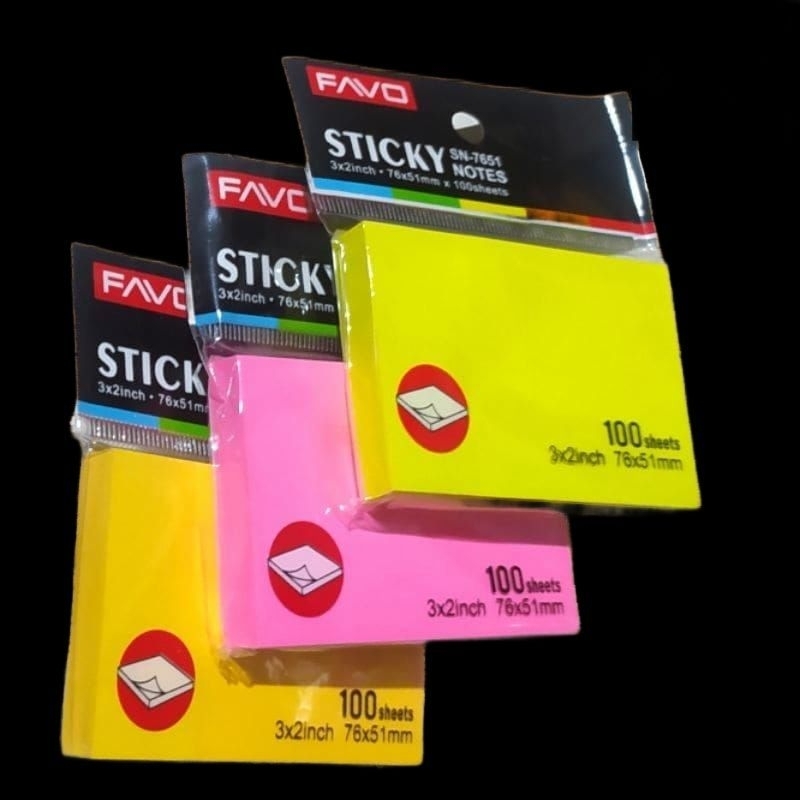 

Sticky Notes Favo / Post It Favo SN 76x51 Polos