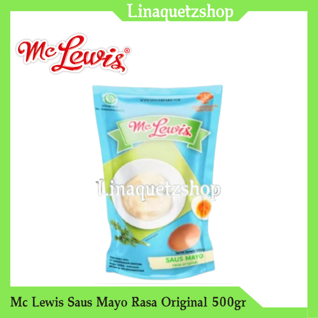 

MC LEWIS Mayonaise / Saus Mayo Rasa Original 500gr