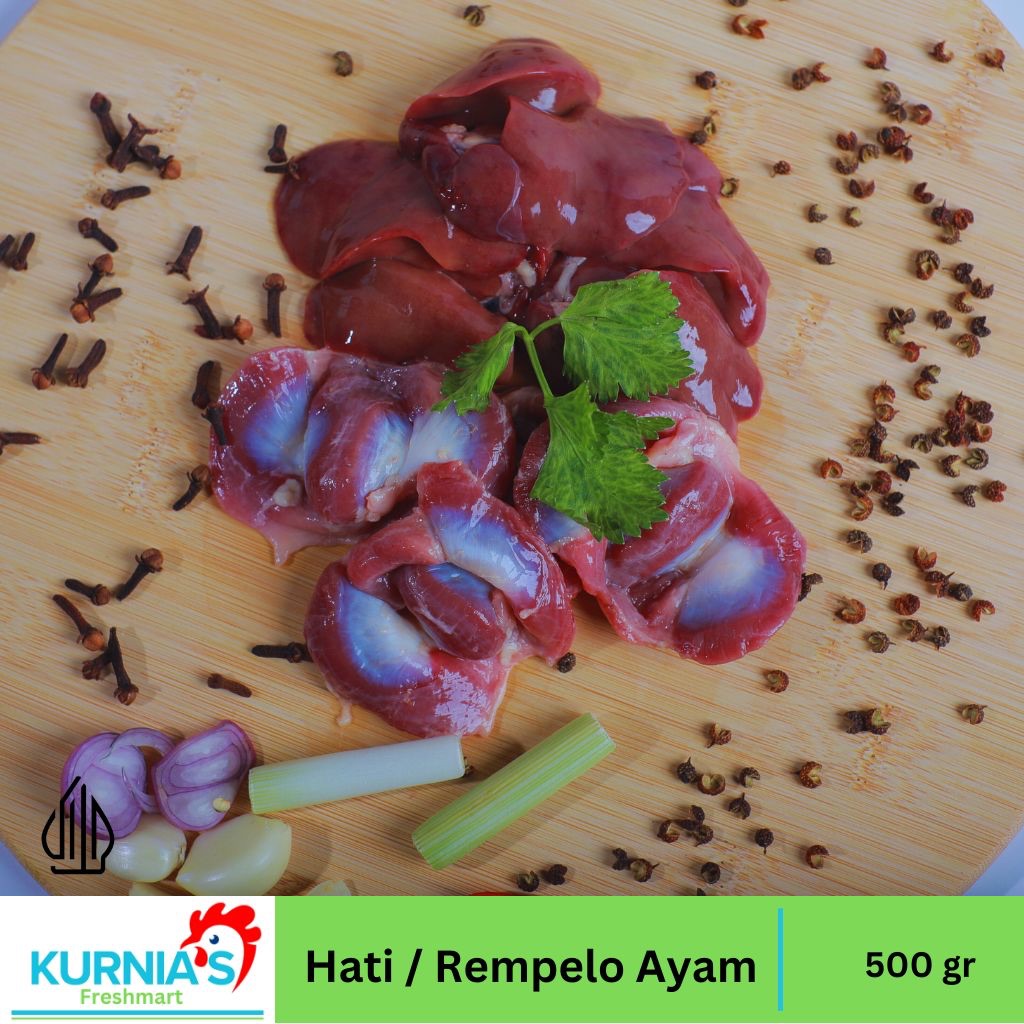 

Hati Ampela Ayam Beku - Bersih, Halal, dan Siap Olah