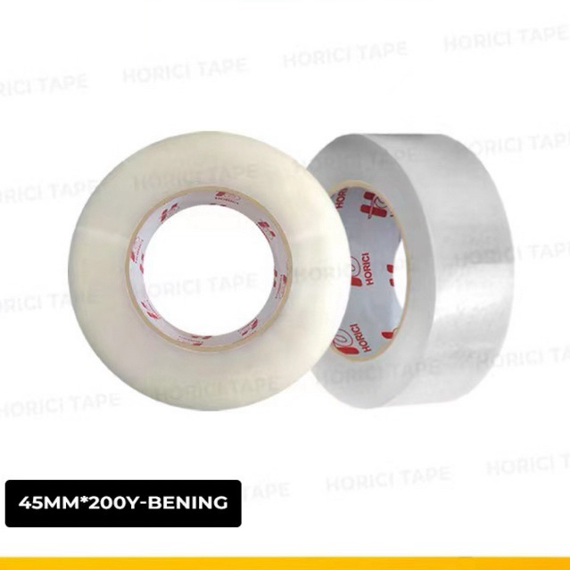 

Lakban Bening 200YARD Isolasi Selotip Clear Tape 45Mm Daya Lengket Kuat Lakban Coklat