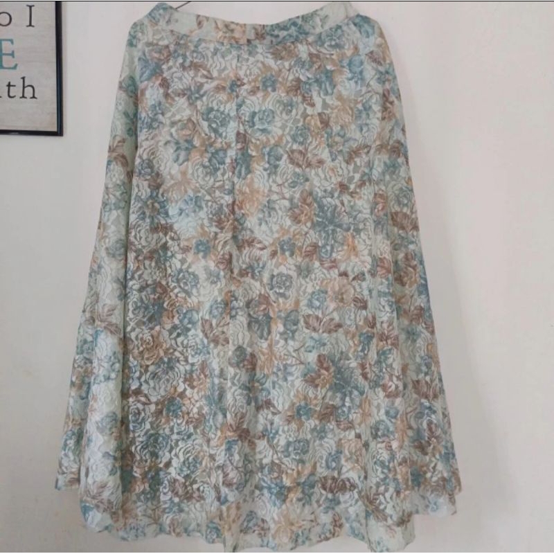 Rok panjang/Rok Brukat/Rok wanita preloved