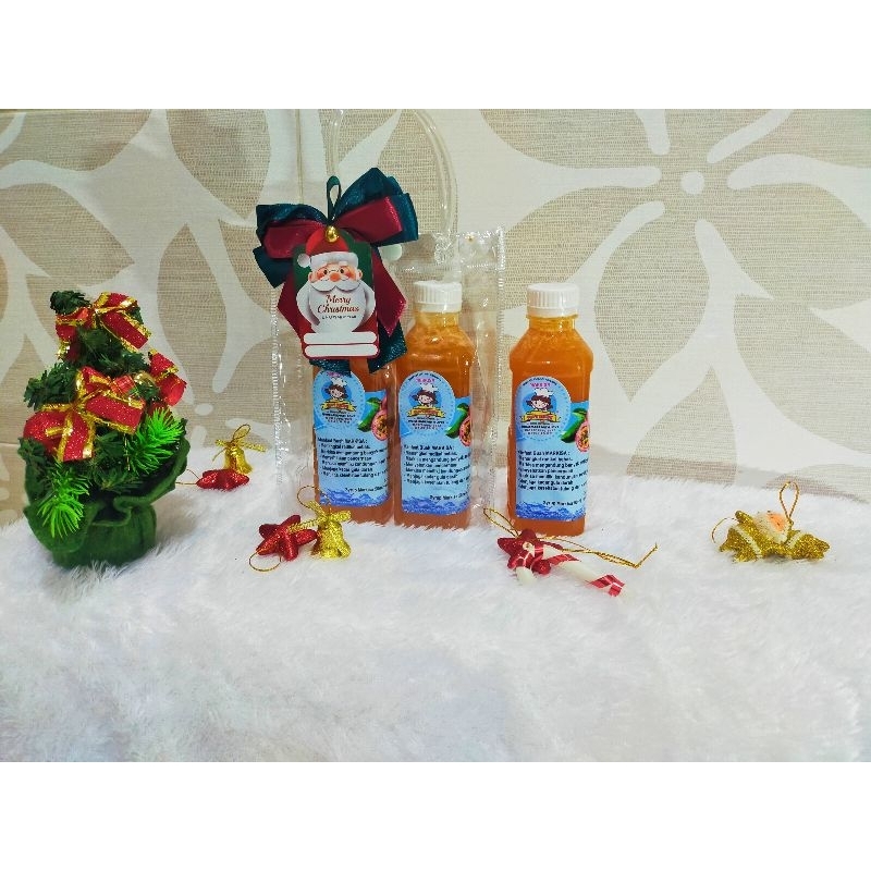 

Tas Mika Natal, 330 ml(2 botol) Markisa+ Sterofoam.