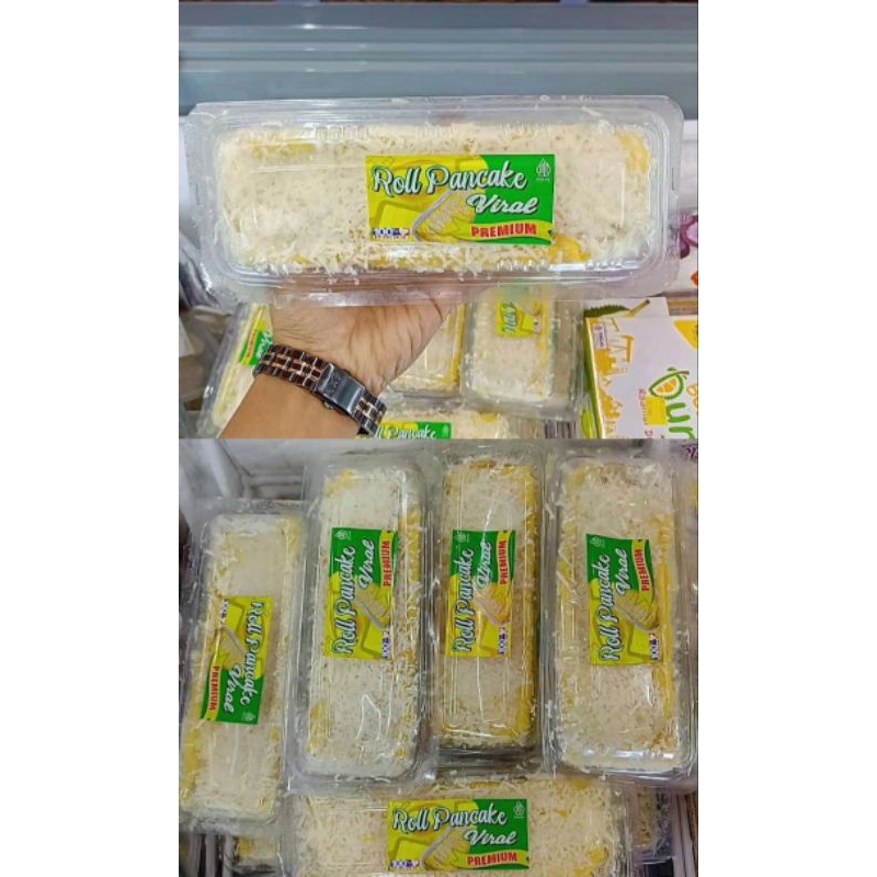 

Pancake Roll Durian Premium (Manis & Full Durian)