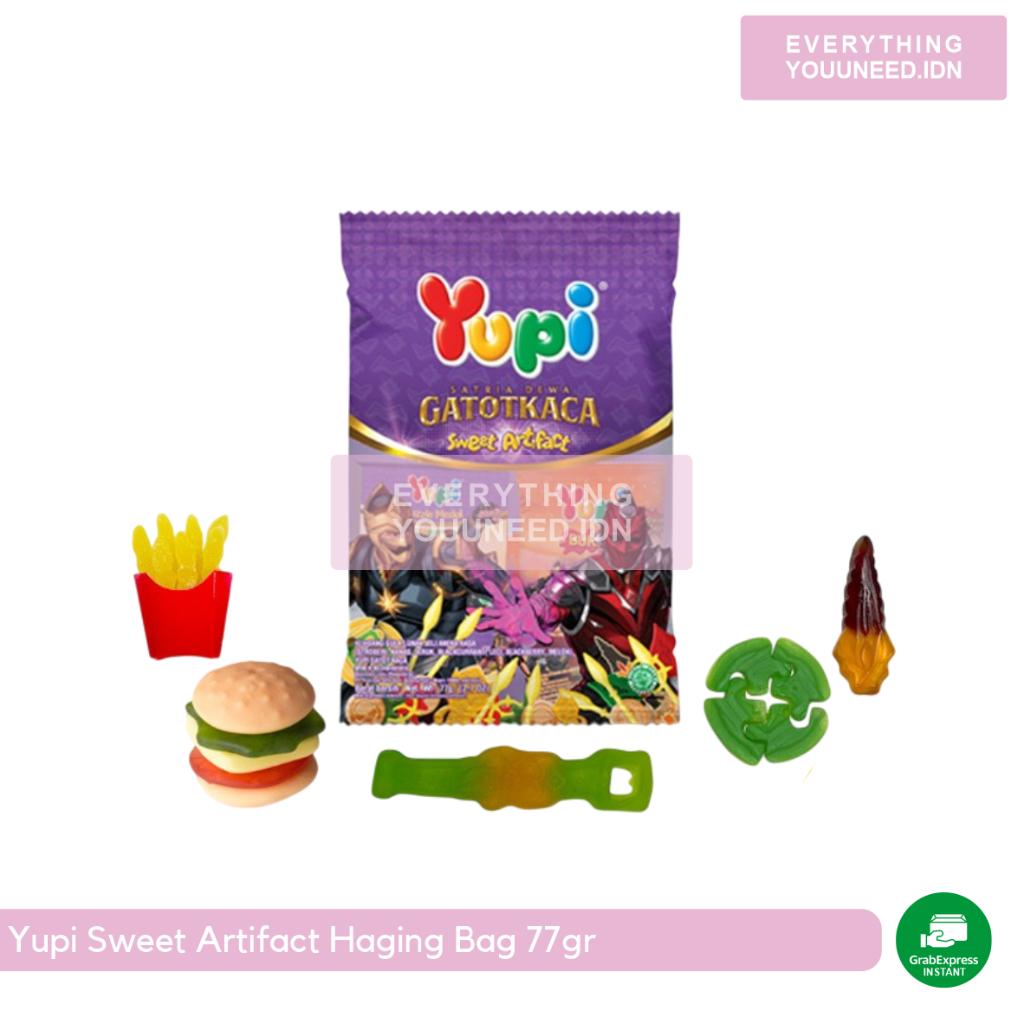 

Yupi Sweet Artifact Haging Bag 77gr