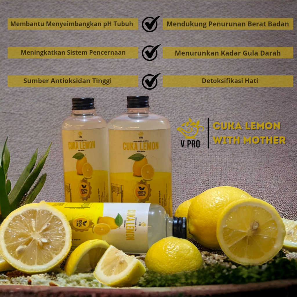 

Cuka Lemon Original-V pro - 250ml