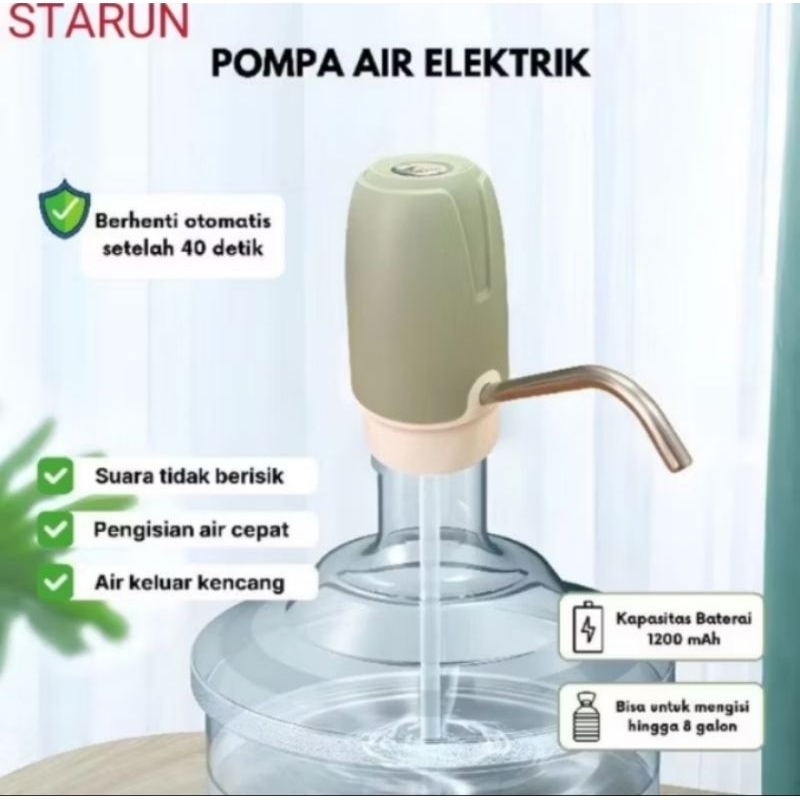 Pompa Galon Elektrik SMART/Elektrik pump Air Galon
