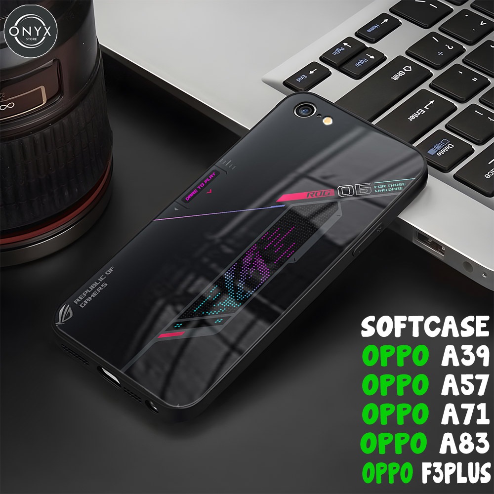 [AA29] Softcase OPPO A39 A57 A71 A83 F3 PLUS | Case Oppo Murah Lucu Aestetic | Casing Glossy Kilau O