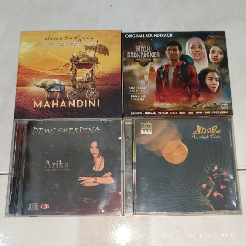 cd Indonesia DEWA BUDJANA-Mahandini / DEWI SANDRA-Aku pulang / DEWI SHERDINA-Arika / DINAR-Penakluk 