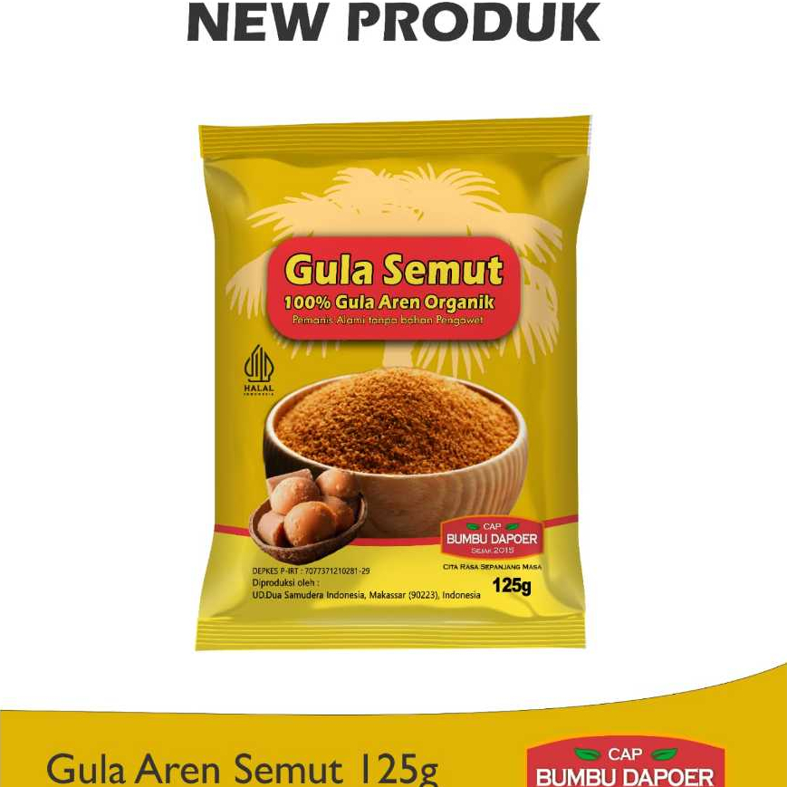 

gula semut gula merah aren organik cap bumbu dapoer