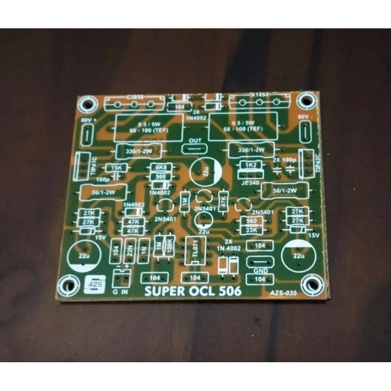 PCB Driver Power SOCL 506 Pertinak