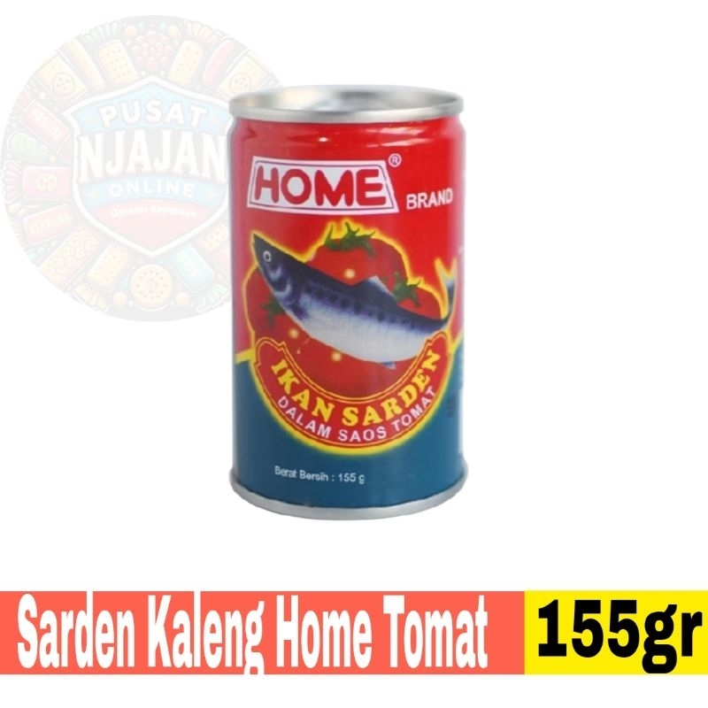 

Ikan Sarden Kaleng Home Saos Tomat 155gr