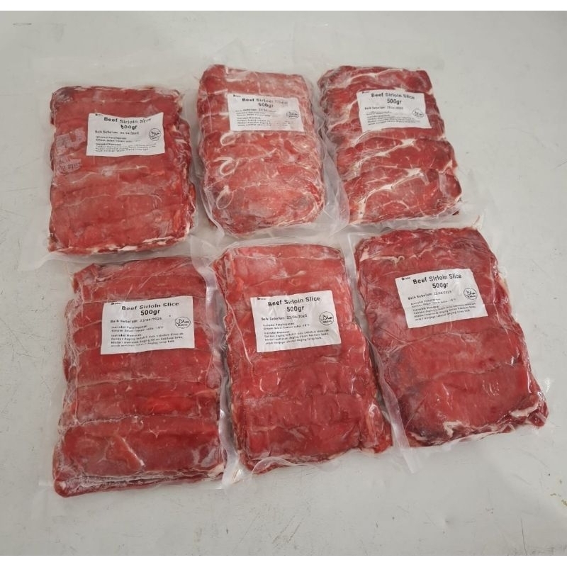 

Beef Slice Sirloin - 500 gram