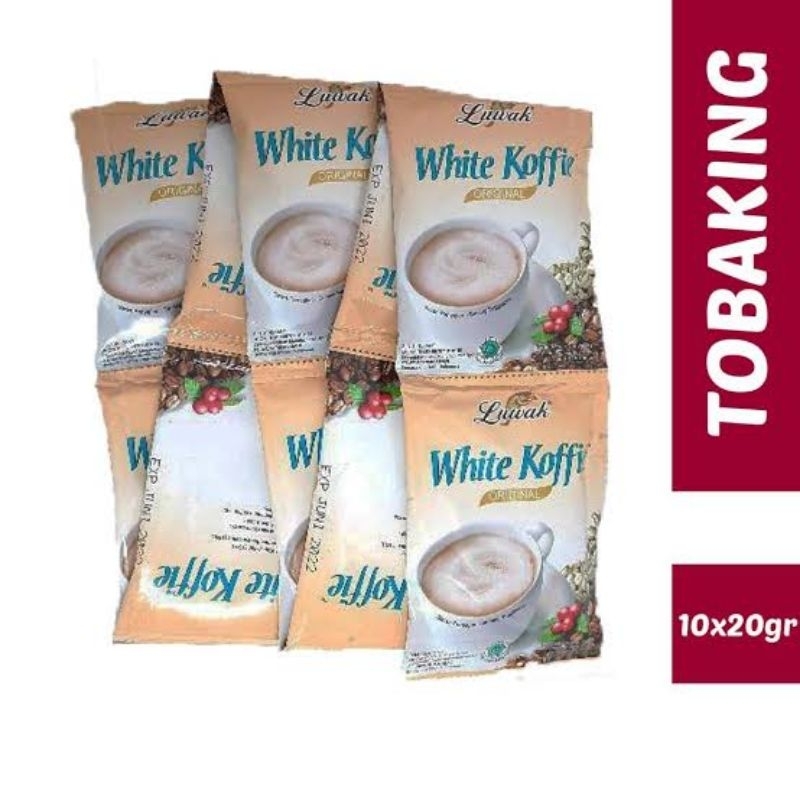 

Luwak White Koffie Original 10x20gr