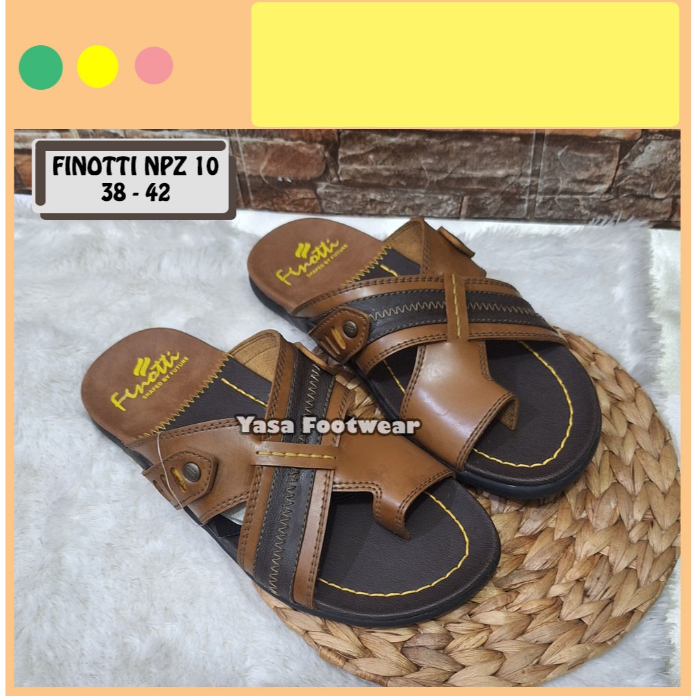 Yasa Footwear - Sandal FINOTTI NPZ-10 Japit Jempol 38-42 / Sandal Fashion / Sandal Pria / Sandal Jep