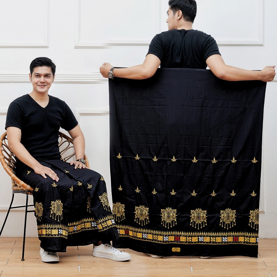 SARUNG TENUN | Sarung Wadimor Bordir Terbaru Motif Aceh Motif Toraja Motif Bali Sarung Pria Dewasa