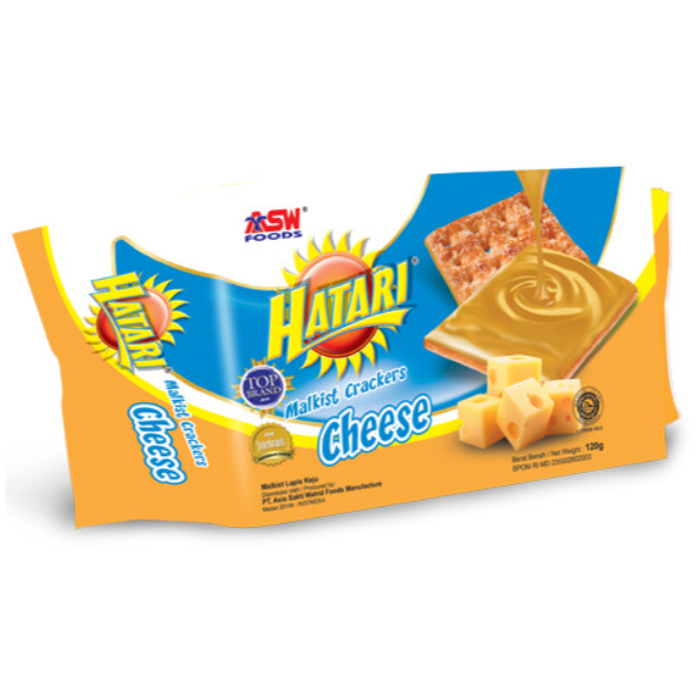 

Hatari Malkist Crackers Cheese Biskuits 120gr