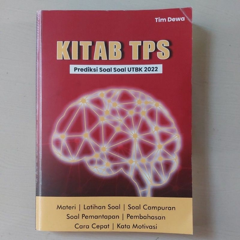 KITAB TPS Prediksi Soal UTBK 2022 [PRELOVED]