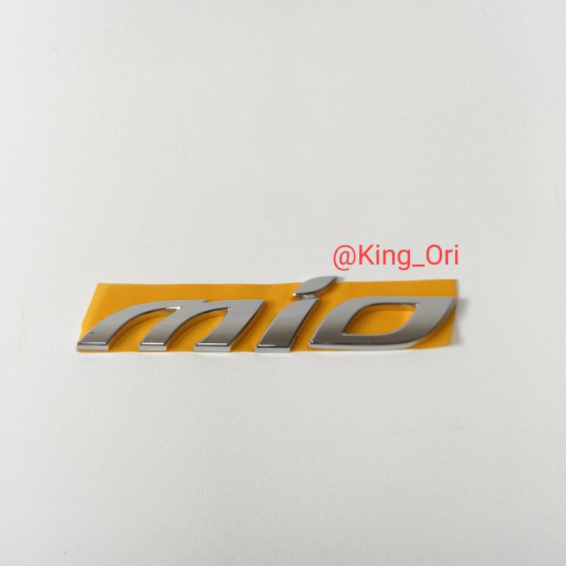 Emblem Yamaha Mio Original Chrome