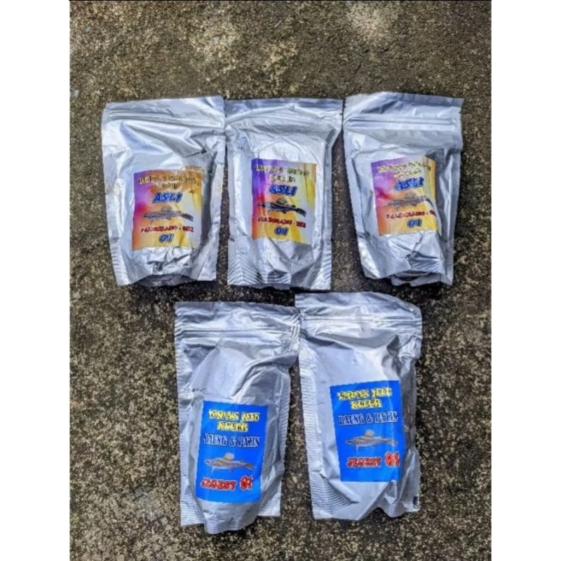 UMPAN KUCUR IKAN BAUNG & LAIS MERK PALEMBANG