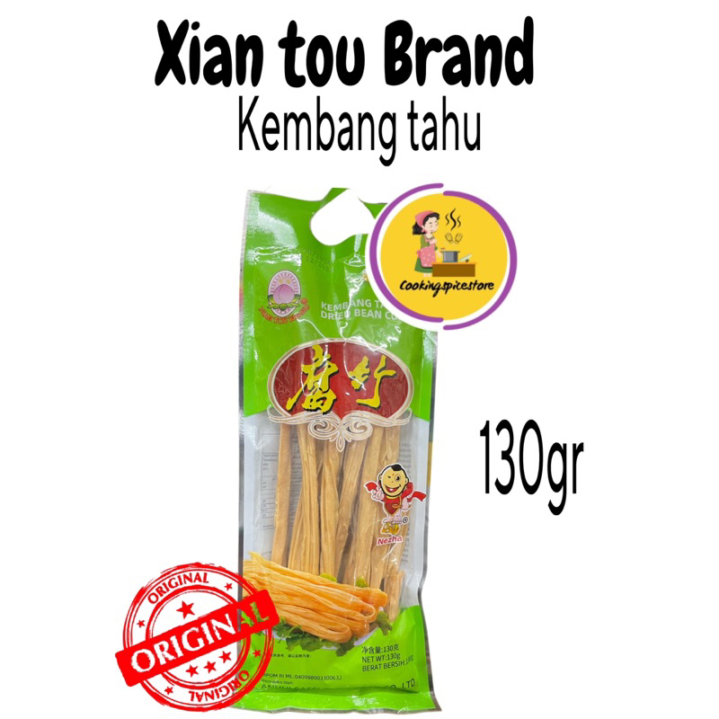 

Kembang Tahu / Fucuk Tauki / Dried Beancurd Stick Xian Tou Brand (Nezha) 130gr