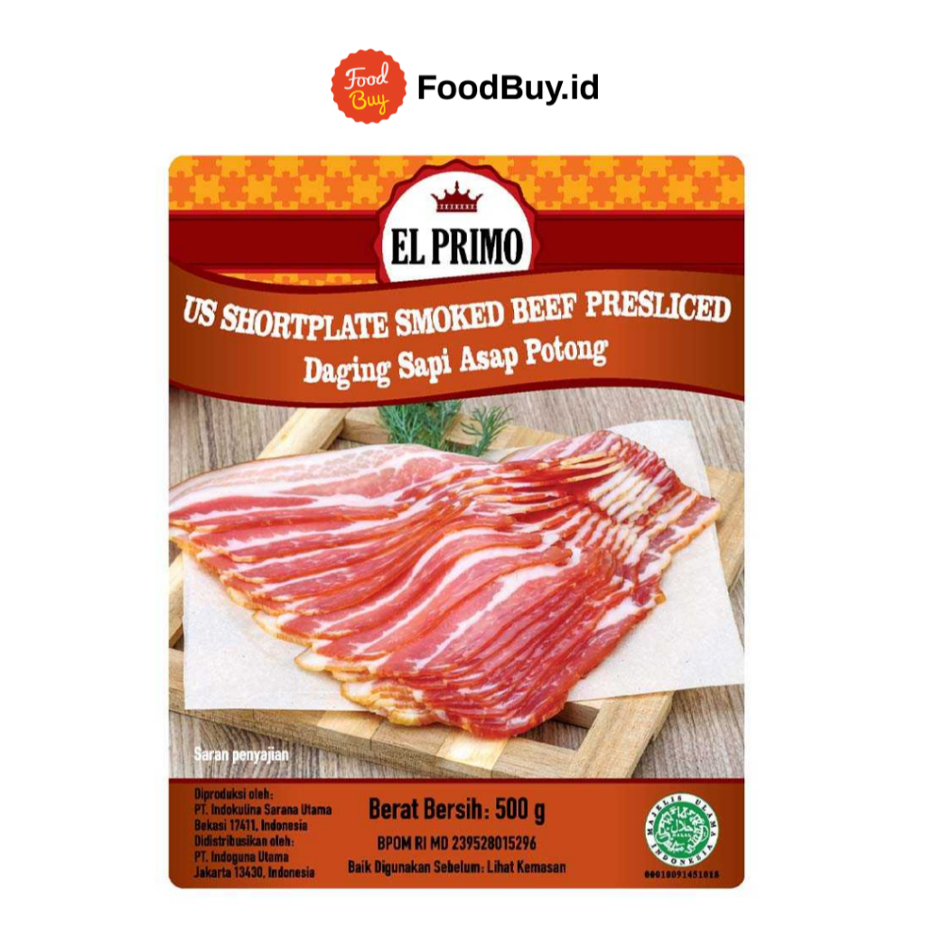 

El Primo Smoke Beef Us Short Plate 500 gr