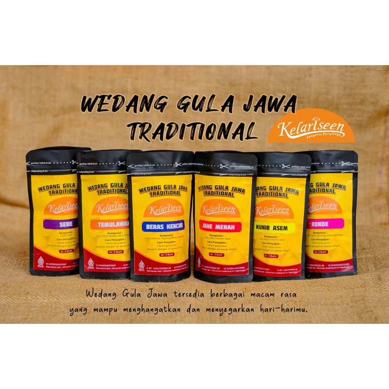 

Wedang Gula Jawa Traditional Aneka Rasa Kelariseen