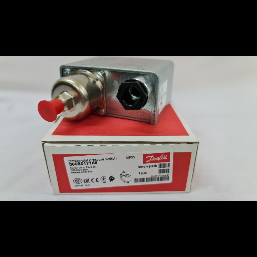 DANFOSS DIFFERENTIAL PRESSURE SWITCH MP55