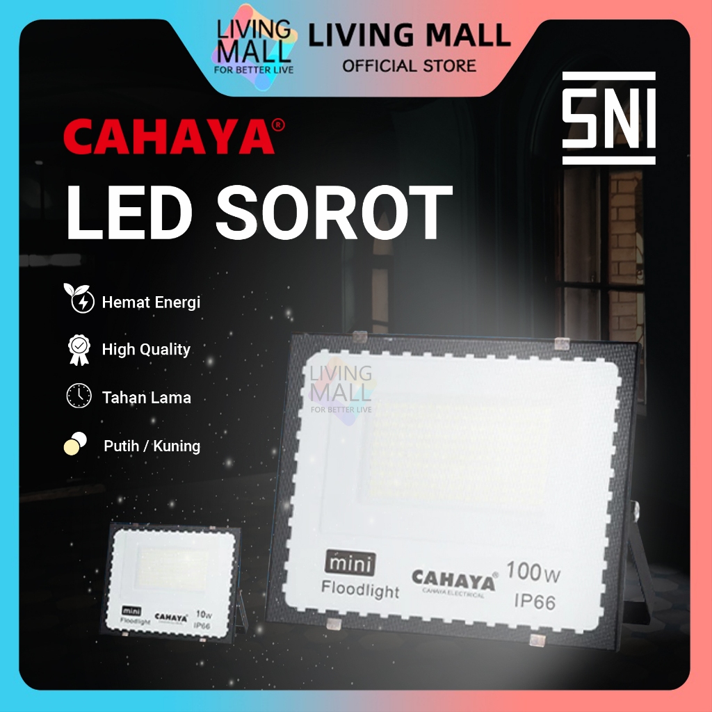 Lampu Sorot Tipis Kap Halogen LED Tembak 200 Watt Warna Putih dan Kuning / LED Sorot Merek Cahaya