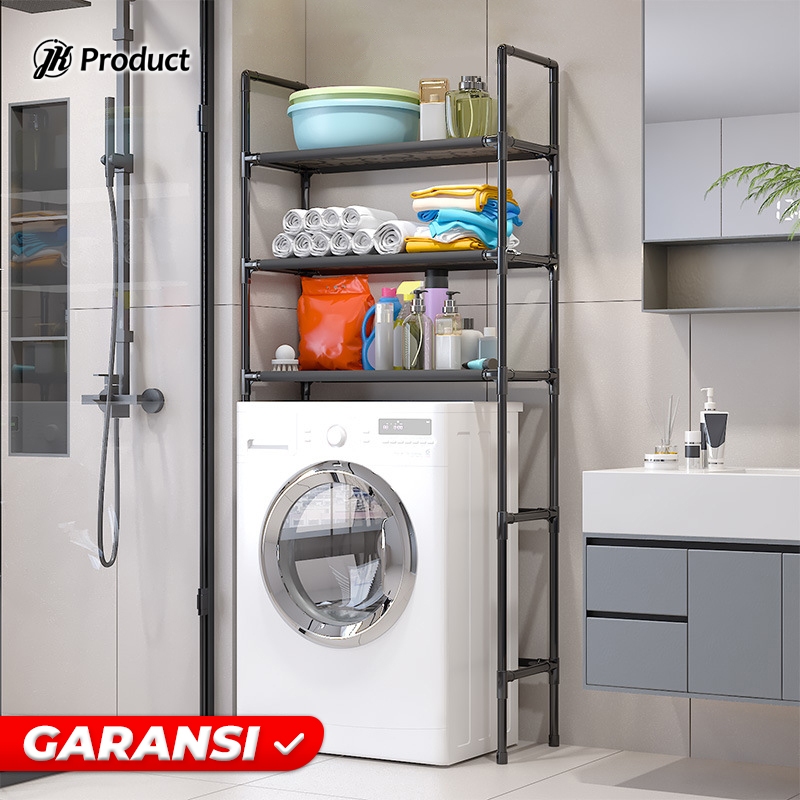 Rak Mesin Cuci Berdiri Organizer Tempat Sabun Pakaian Detergen