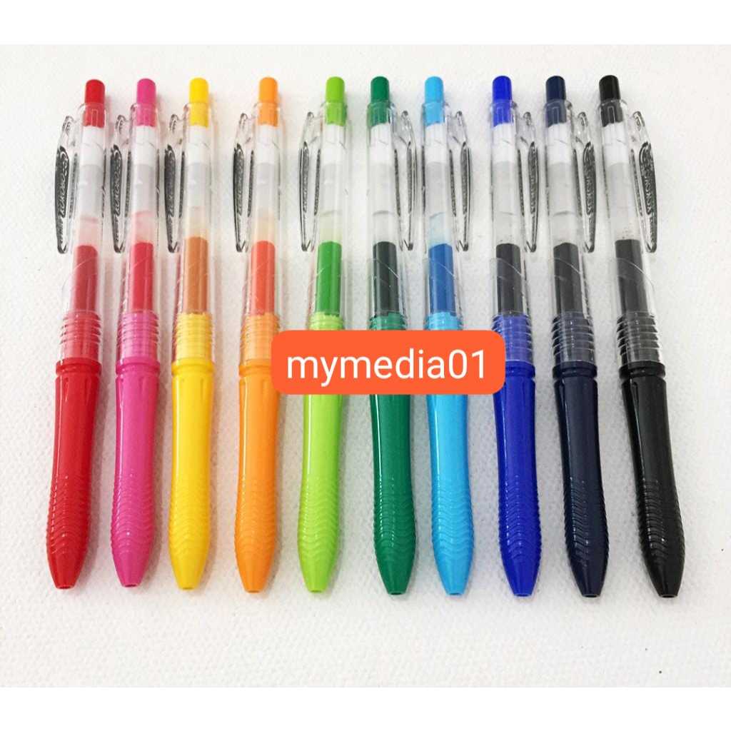 

PULPEN GEL ZEBRA GEL PEN KOKORO 0,5 TERSEDIA 10 WARNA PILIHAN TERMURAH