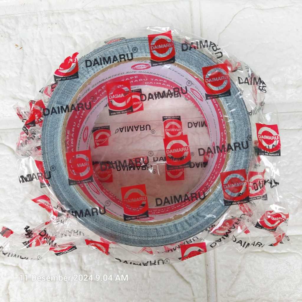 

Daimaru Lakban Hitam Kain Daimaru Cloth Tape 48 mm x 12 meter