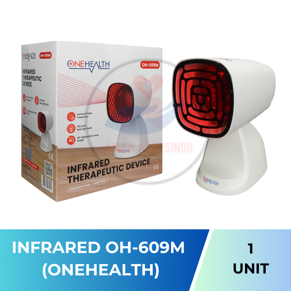 Onehealth Alat Infrared OH-609M Fisioterapi Set Lampu Terapi Infra Red Infra Merah Terapi Otot Sendi