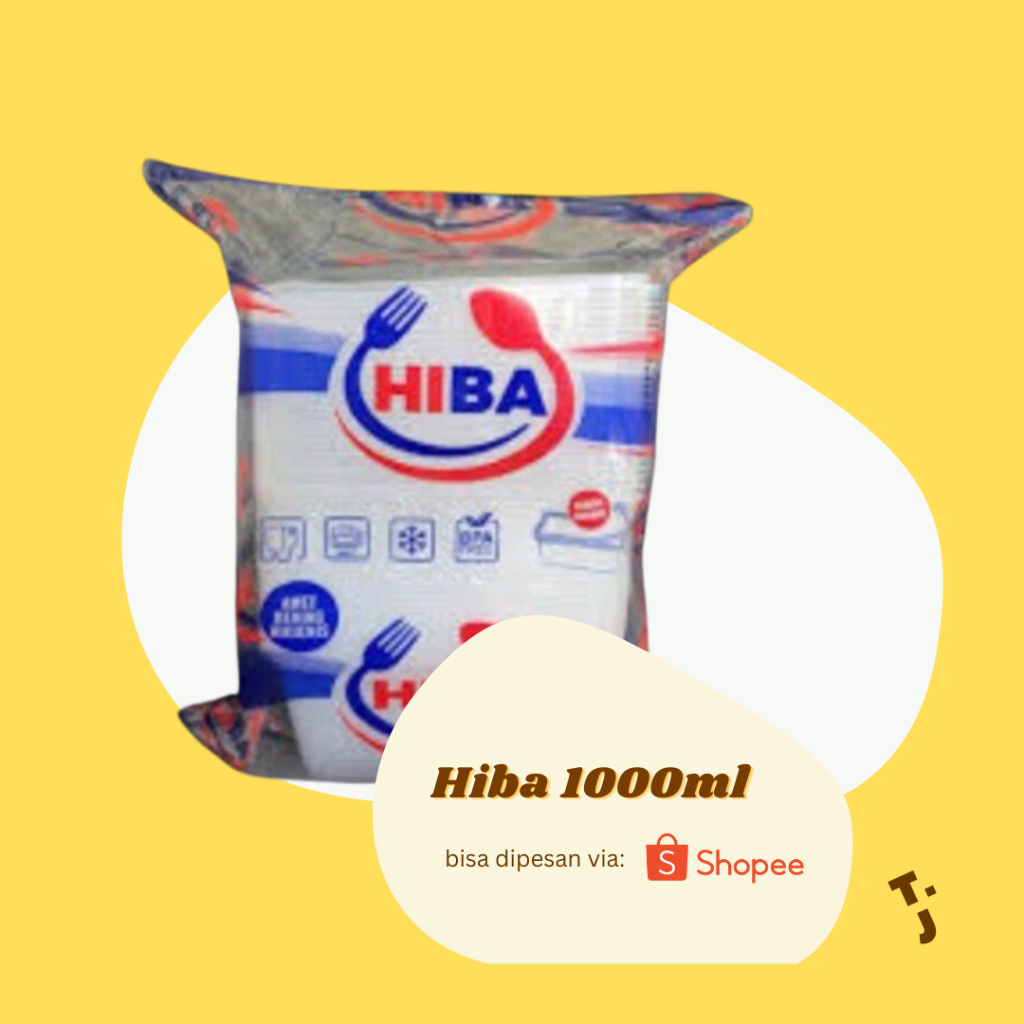 TJ Plastik Hiba Thinwall 1000ml