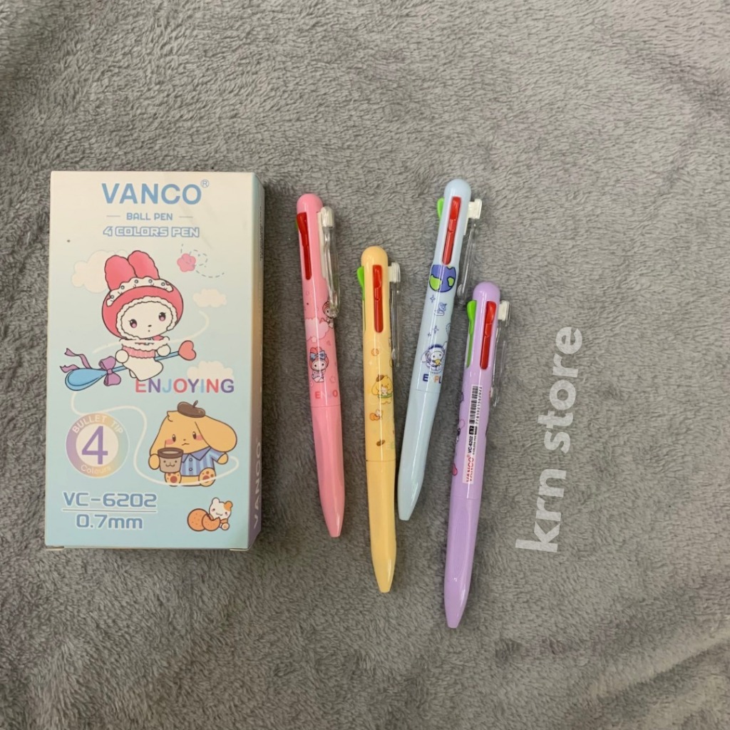

Pulpen 4 Warna Karakter Sanrio//Pulpen Karakter Sanrio//Pulpen Kuromi//Pulpen Sanrio