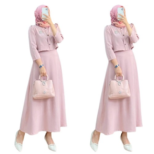 Arinda Set / Setelan Baju Wanita / Setelan Muslim Wanita / Baju Wanita Muslimah / Setelan Wanita