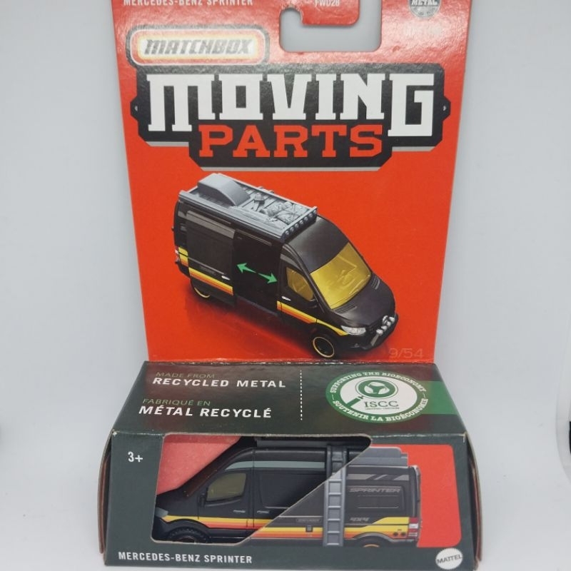 Matchbox Moving Parts Mercedes Benz Sprinter