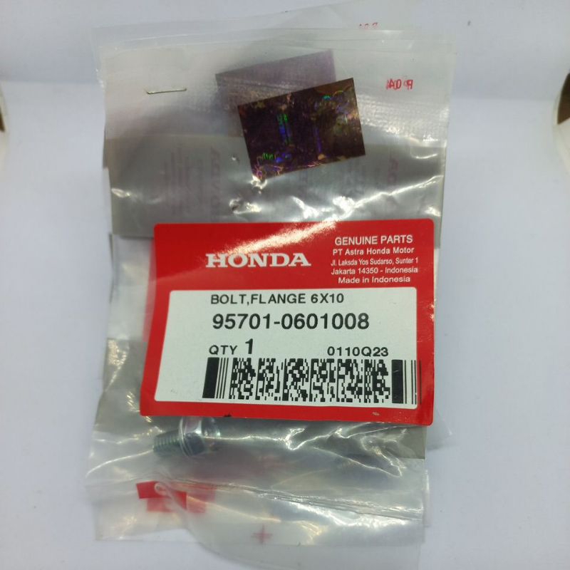 Bolt Flange 6X10-CBR 150, New Sonic 150
957010601008