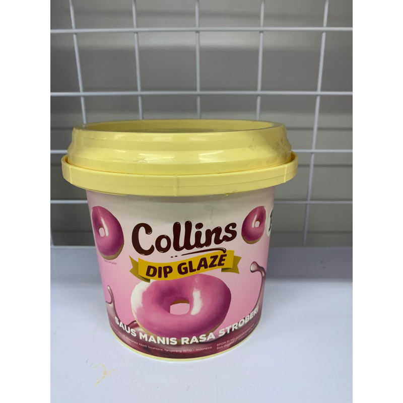 

Collins Dip Glaze Strawberry