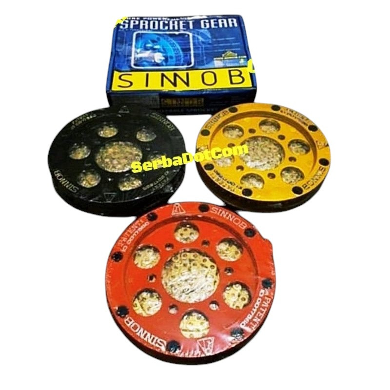 GEAR GER SINNOB CBR 150 CBR150 K45 K46 CB 150 CB150 R CB150R OLD NEW PREMIUM SET LOBANG GEAR BAUT 4 