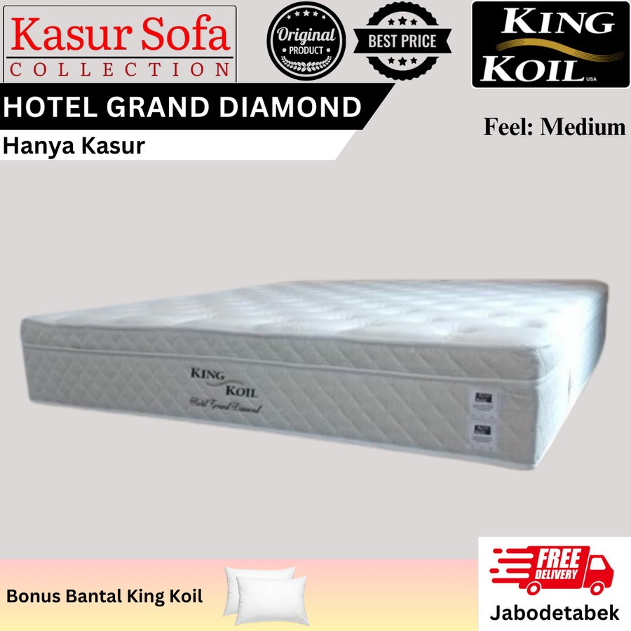 King Koil Hotel Grand Diamond (Hanya Kasur)/Matrass/Mattress/Springbed KingKoil (Medium)