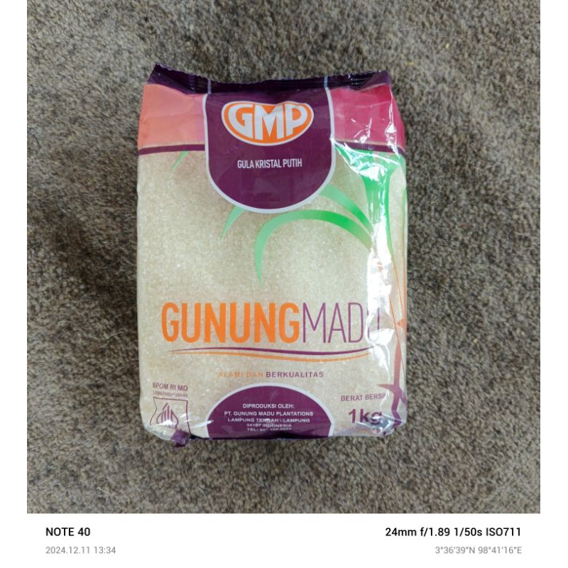 

GMP ~ GULA 1KG (COD J&T DAN SPX)