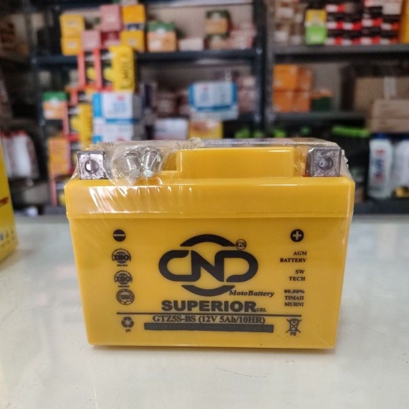 Aki full kering DND gtz5s