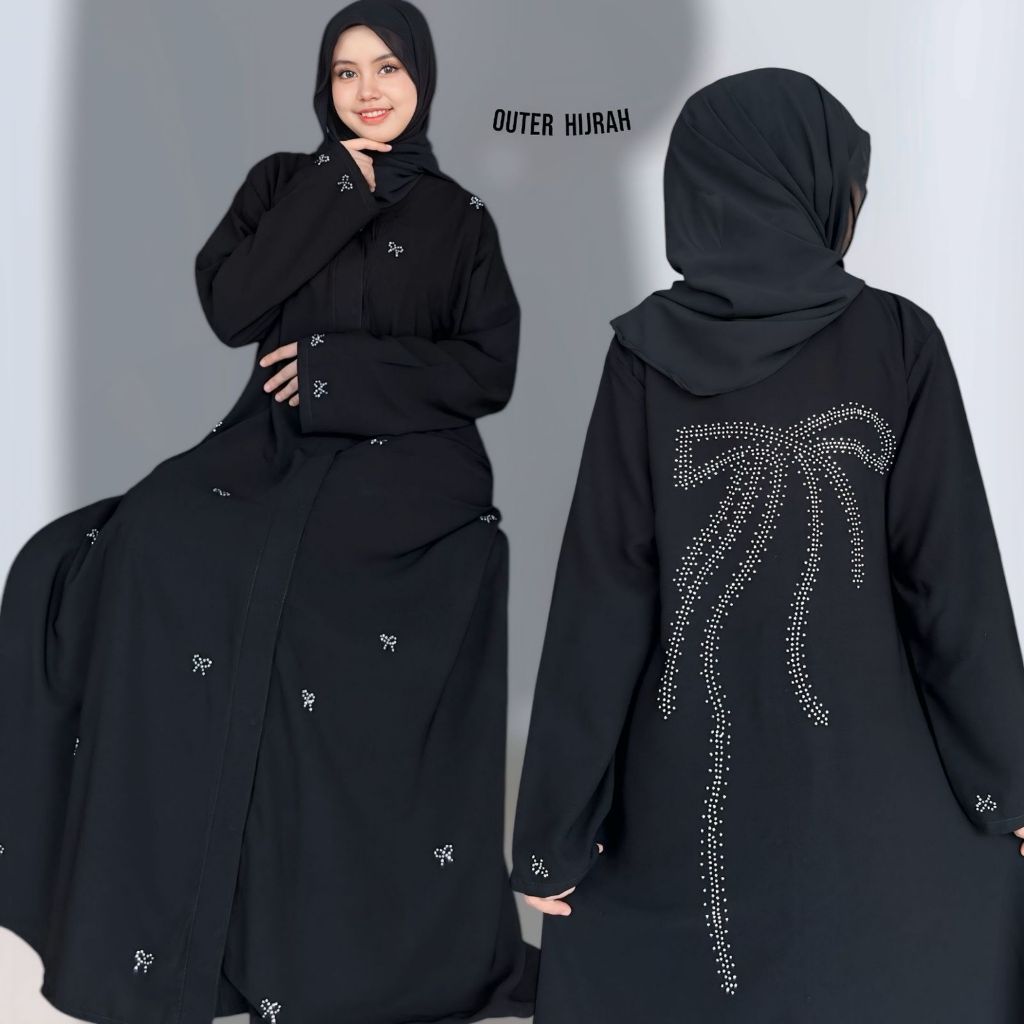 ABAYA OUTER HIJRAH SERI WARNA DEWASA ALKHATIB COLLECTION