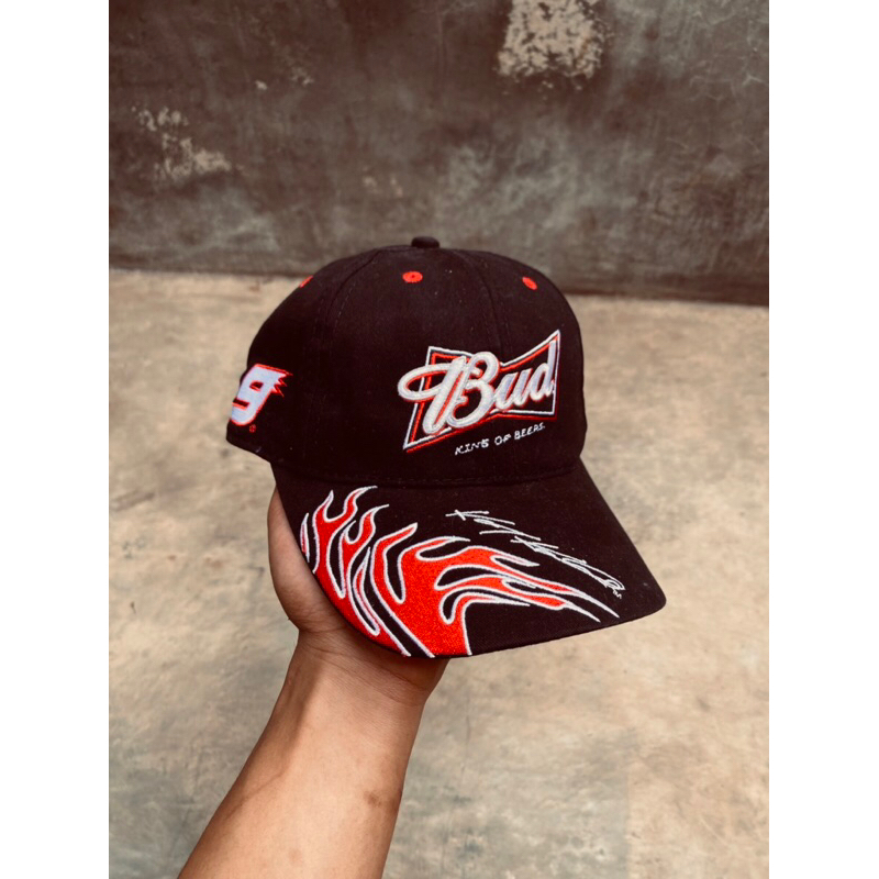 Topi Budwaisers nascar flame