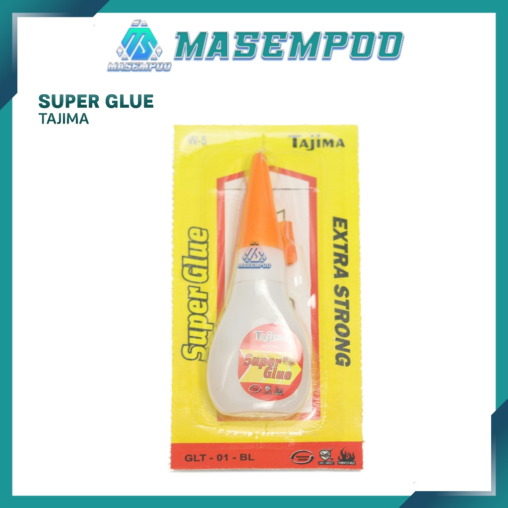 

Lem Cair Super Glue M2000 - TAJIMA lem bening super kuat