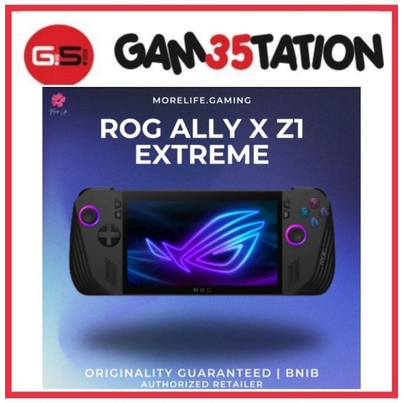 ASUS ROG ALLY X RC72LA AMD RYZEN Z1 EXTREME 24GB 1TB 7" FHD 120HZ W11